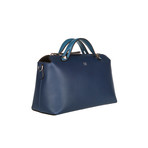 Fendi // Leather By The Way Medium Shoulder Handbag // Blue