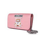 Moschino // Robot Bear Clutch Bag // Pink