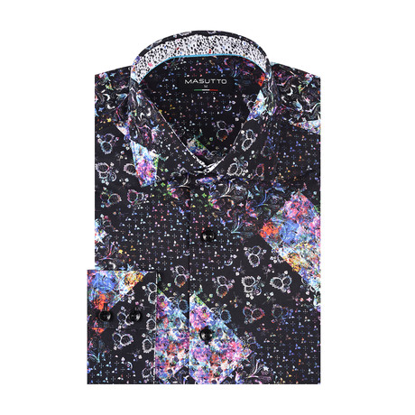 Flaco Long Sleeve Shirt // Black (XS)