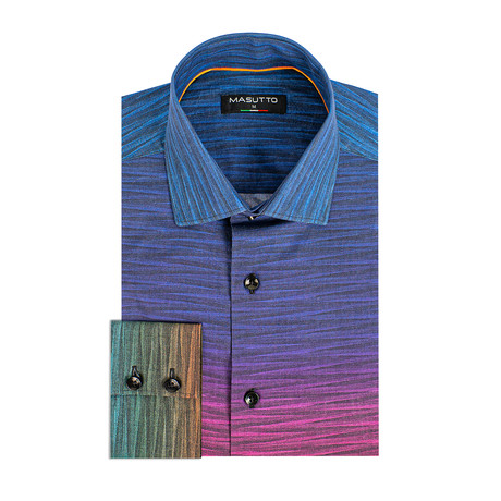 Pele Long Sleeve Shirt // Multicolor (XS)