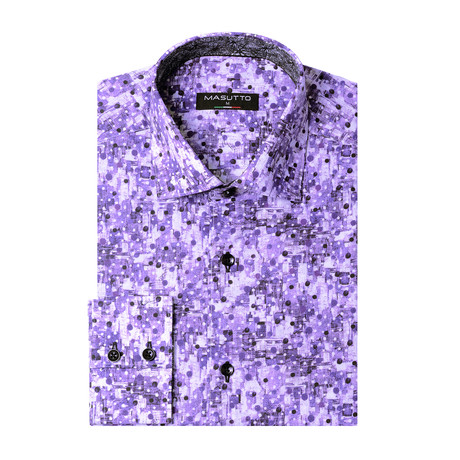 Vila Long Sleeve Shirt // Purple (XS)