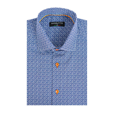 Suero Short Sleeve Shirt // Blue (XS)