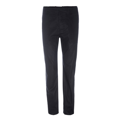 Relaxed Drawstring Pant // Black (S)