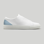 Minimal Low V11 Sneakers // White + Arctic Blue (Euro: 47)