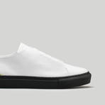 Minimal Low V2 Sneakers // White + Lime (Euro: 41)