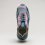 Landscape Sneakers V5 // Ocean Blue + Lavender + Artic Blue + Petrol Blue (Euro: 40)