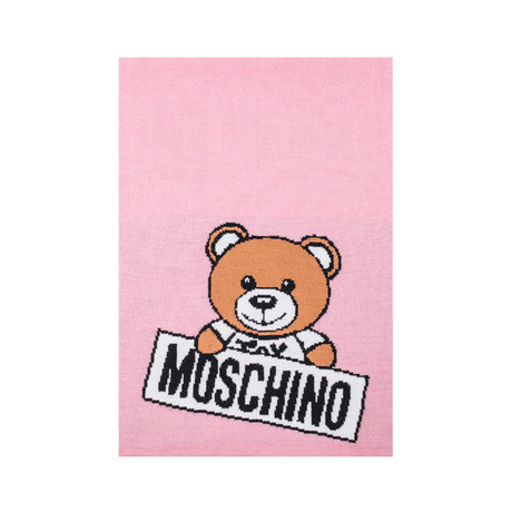 Teddy Bear Scarf // Pink