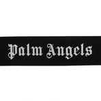 Palm Angels // Logo Embroidered Lanyard // Black