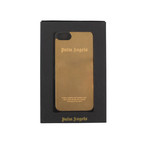 Palm Angels // Logo iPhone 8 Case // Gold
