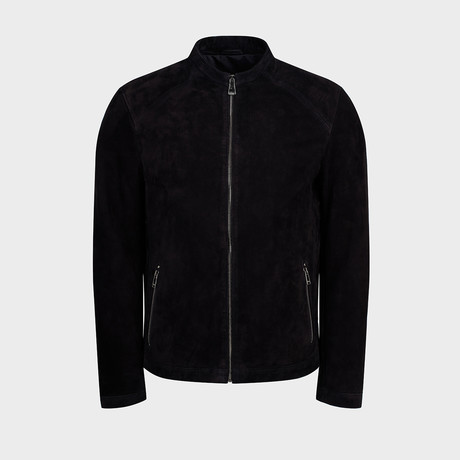 Dexter Blouson Leather Jacket // Black (S)
