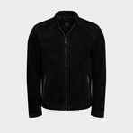 Dexter Blouson Leather Jacket // Black (XL)