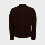 Dexter Blouson Leather Jacket // Brown (S)