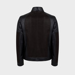 Kace Blouson Leather Jacket // Black (M)