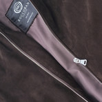 Dexter Blouson Leather Jacket // Brown (S)