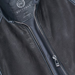 Kace Blouson Leather Jacket // Black (L)