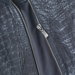 Axel Biker Leather Jacket // Black (M)