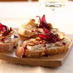 Wild Hibiscus Specialty Garnish Set // Flowers in Syrup + Lotus Root (Hibiscus & Ginger)