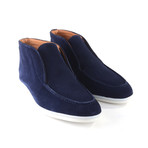 Low Cut Boot // Navy Suede (US: 10.5)
