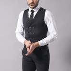 Jesse 3-Piece Slim Fit Suit // Smoked (Euro: 44)