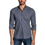 Long-Sleeve Shirt // Navy Dice (2XL)
