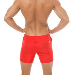 Spectrum Shorts // Red (Small)