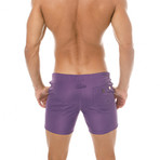 Spectrum Shorts // Purple (Medium)