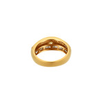 Estate 18k Yellow Gold Diamond Ring // Ring Size: 6.25 // Pre-Owned