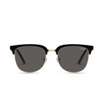 Men's Evasive Polarized Sunglasses // Black + Smoke