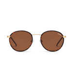 Men's Omen Polarized Sunglasses // Tortoise + Brown