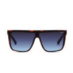 Unisex Nightfall Sunglasses // Tortoise + Navy