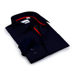 Carter Button-Up Shirt // Navy (3XL)