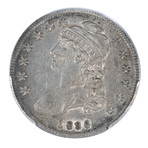 1836 Capped Bust Half Dollar, Lettered Edge, PCGS Certified XF40