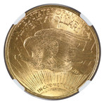 1924 Saint Gaudens $20 Gold Piece NGC Certified MS65