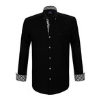 Deegan Dress Shirt // Black (M)