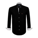 Aiden Dress Shirt // Black (L)