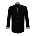 Logan Dress Shirt // Black (3XL)