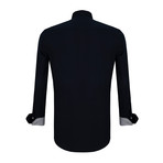 Ruben Dress Shirt // Navy (XL)