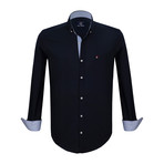 Ronan Dress Shirt // Navy (XL)