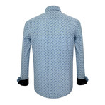 Wyatt Dress Shirt // Blue + Navy (XL)