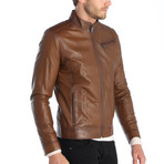 Victory Leather Jacket // Nuts (L)