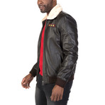 Steinway Leather Jacket // Brown (S)