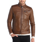 Victory Leather Jacket // Nuts (S)