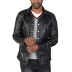 Lafayette Leather Jacket // Black (3XL)