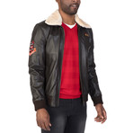 Steinway Leather Jacket // Brown (XL)