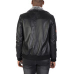 Myles Leather Jacket // Black (XL)