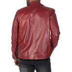 Rivington Leather Jacket // Bordeaux (XL)