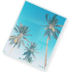 Easy Palm Trees No. 02 // High Gloss Panel (12"W x 15"H x 0.5"D)
