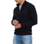 Everest Full Zip Sweater // Navy (3XL)