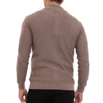 Cardana Full Zip Sweater // Vizonte (L)
