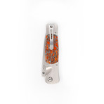 Tesoro Titanium Button Lock (Zinc)